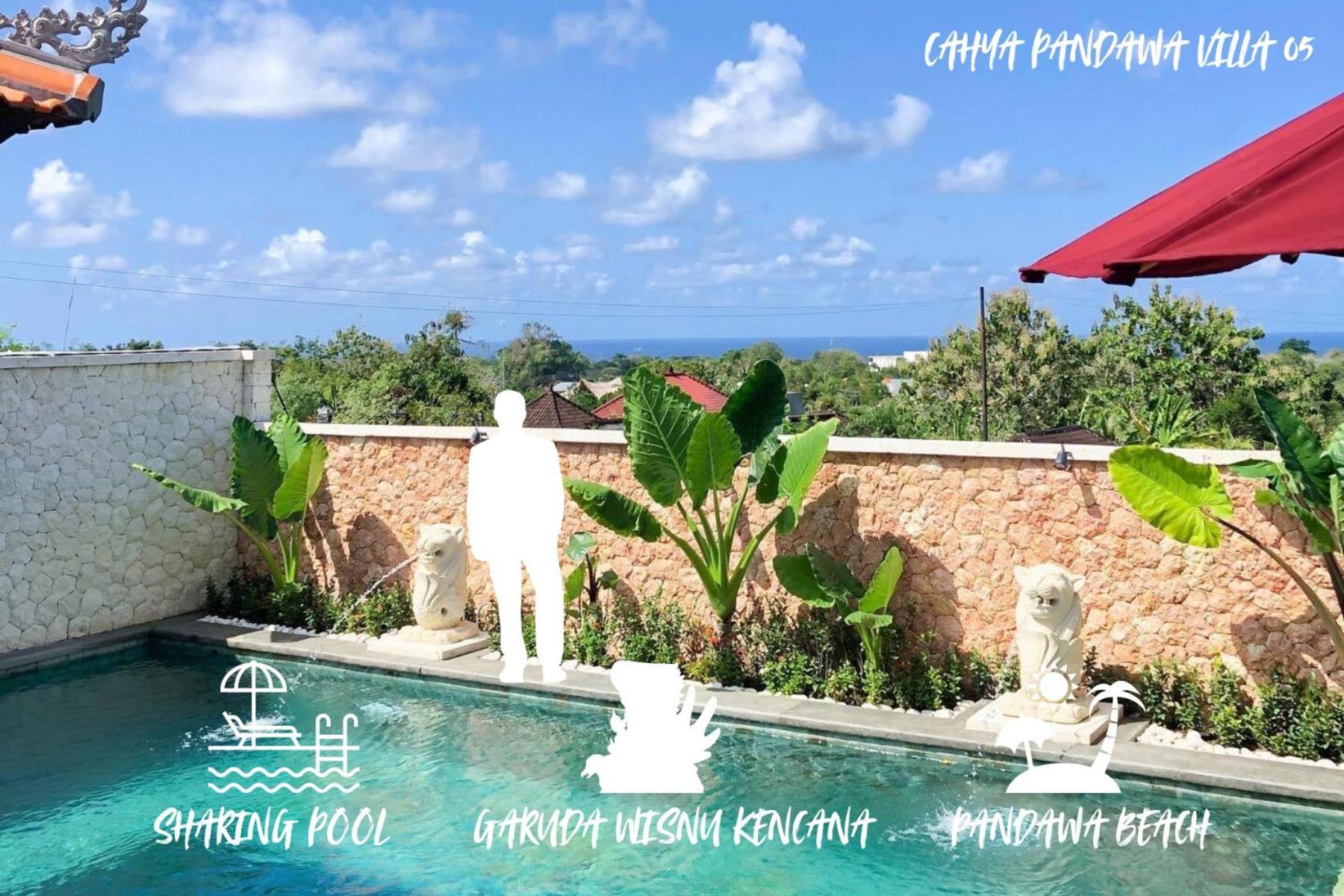 Cahya Pandawa Villa 5 Унґасан Екстер'єр фото